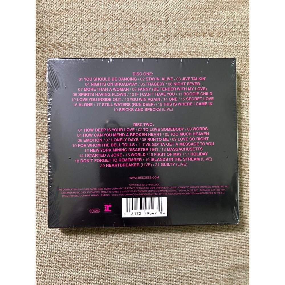 The Ultimate Bee Gees 2-CD Compilation Greatest Hits Reprise Records New Sealed - Picture 2 of 2